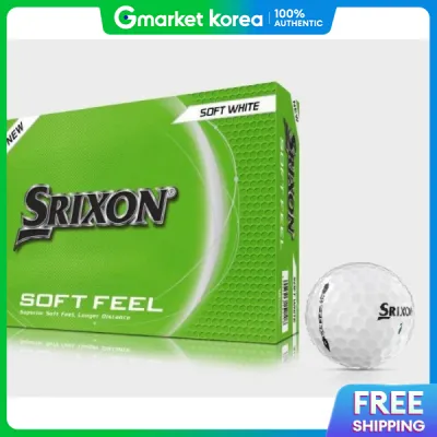 Srixon | Soft Feel White 2-Piece Golf Ball Golf Supplies
