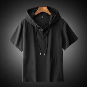 XIBAIYI | Áo Hoodie Mỏng Lỏng Phóng Kích Thước Hè