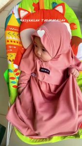 GAMIS ANAK: Free Hijab Set & Desain Gamis Lucu Untuk Bayi