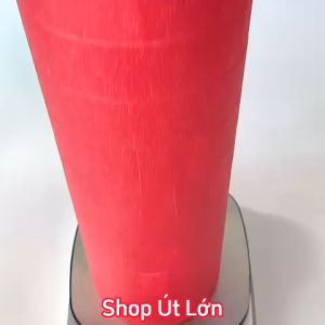 Băng keo giấy màu đỏ rộng 3cm dài 25 mét lõi giấy 3mm 1 cây 10 cuộn giá tại xưởng