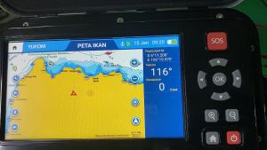 GPS Laut Navigasi Sudah Termasuk Peta Indonesia Bergaransi