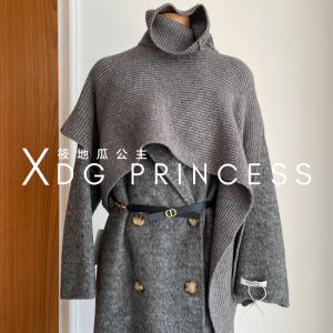 Korean Style Thick Woolen Scarf for Women High Collar Irregular Knitted Overhead Warm Neck Warmer Spring Autumn Winter