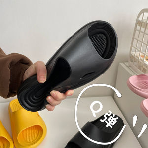 2022 รองเท้าแตะสตรีใหม่ฤดูร้อนส้นแบนในร่มและกลางแจ้งนุ่มออกแบบบ้านรองเท้าแตะห้องน้ําสไตล์ลําลอง