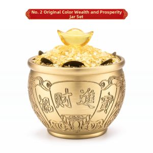 TONGZHANGGUI | Prosperity Brass Money Jar