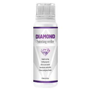 120ML/240ML Diamond Painting Sealer 5D Diamond Painting Art Glue Permanent Hold & Shine Effect Sealer Diamond Painting Puzzles