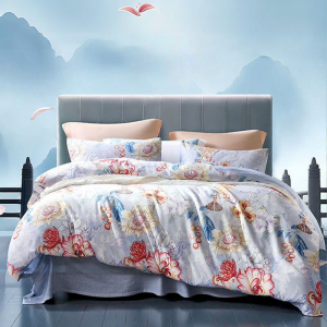 FUANNA (富安娜) | Bộ Đồ Chăn Ga Gối Thoáng Khí thoải mái 100% Cotton đã được lược