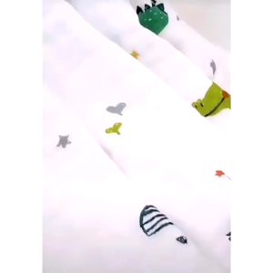 Awibubu Baby Bath Towel 6 Layer Cotton Gauze Towel