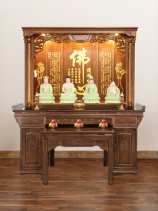 WANGJIXIANG | New Chinese Style Solid Wood Altar Table