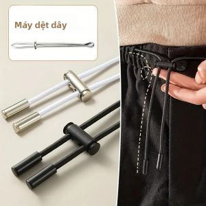 Dây Rút Có Thể Điều Chỉnh Dây Quần Thể Thao Có Dây Khóa Có Khóa DIY Dây May Tự Làm Polyester + Dây Kim Loại Có Độ Bền Cao Cho Dệt May Gia Dụng & May Mặc