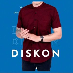 PROMO SPESIAL KEMEJA 50 RIBU DAPAT 2 PCS KEMEJA POLOS LENGAN PENDEK KEMEJA PRIA CASUAL