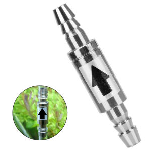 Dioxide Cylinder To CO2 System Diffuser Stainless Steel Check Valve For CO2 Equipment Non Return Water 4mm Aquarium Water Valve