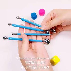 Alat Ukir Tanah Liat DIY Clay Sculpting Tools Set Paket 36 pcs Pottery Crafting Tools Modelling untuk Seni Kerajinan dengan Presisi Tinggi