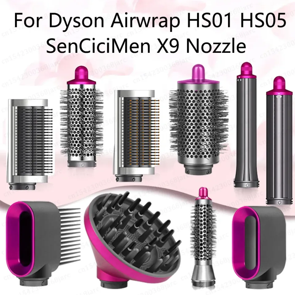 Hair Curler Nozzle For Dyson Airwrap HS01 HS05 Sencicimen X9 Hair