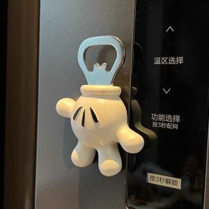 Hot Toys | Cartoon Maltese Bottle Opener Magnetic Fridge Magnet Creative Cute Puppy Shaped Beer Opener Home Kitchen Decoration Figurine