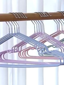10PCS Non-Slip Stainless Steel Hangers: A Versatile Solution for Your Closet