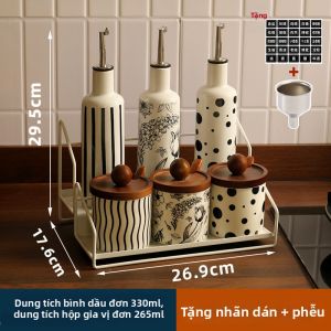 Bộ Tủ Lưu Trữ Bếp Treo Tường