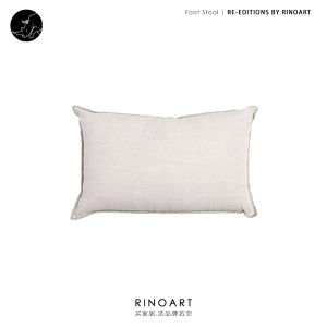 หมอนอิงโซฟาฝ้ายลินินระดับไหม Pure Flax หมอนอิงโซฟาแบบถอดได้ หมอนอิงโซฟาแบบเรียบง่ายและโมเดิร์น สีพื้น ผลิตจากจีนแผ่นดินใหญ่