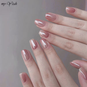 Myyeah White Pearl Powder Nail Glitter Plating Powder Nails Glitter Rubbing Chrome Pigment Bright Shiny Effect DIY Nail Art Tools