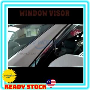 【B208 READY STOCK】Premium Chery Tiggo 8 Stainless Steel Window Visors Air Press Window Door Visor Acrylic Rain Deflector