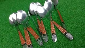 Sendok Makan 1 Lusin Stainless Set Batik Murah