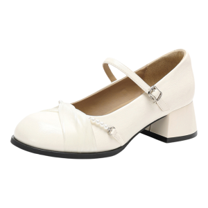 Daphne | Mary Jane Style French Summer High Heels
