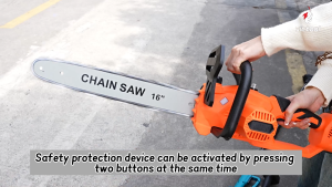 Máy cưa xích dùng pin Máy cưa xích cầm tay 16 inch không chổi than - động cơ lõi đồng 100%