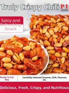Spicy Crispy Peanut Snacks