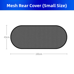 MONLEYTA | Car Rear Window Sunshade Curtain Heat Insulation Windshield Cover Business Style Aluminum Foil Material Suction Cup Installation