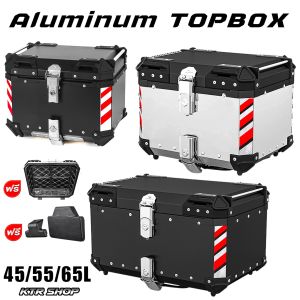 ❗️SALE❗️ปิ๊ปอลูมิเนียม 45/55/65 ลิตร พร้อม ถาดปลดสไลด์+ เบาะพิง + ซัพใน แถบสะท้อนแสง 3M กล่องท้ายอลูมิเนียม