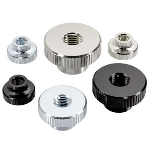 TIANZHUOJINSHU | High Profile Knurled Nut For Hand Tightening Decorative Screws