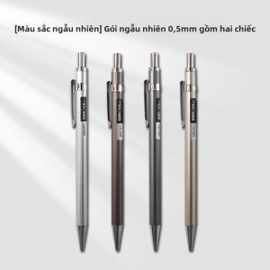 Đạo Cụ Thi Deli Auto Pencil 0.5mm Metal Continuous Core 2B Đồ Dùng Văn Phòng Phẩm Có Đầu Gom Dành Cho Học Sinh Tiểu Học