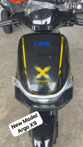 ARGO X9 Electric Bike / 60V CHILWEE 20Ah / Black / E-Scooter / Long Range