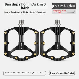 West Biking | Pedal Xe Đạp Có Trục Bạc Đạn Sợi Carbon