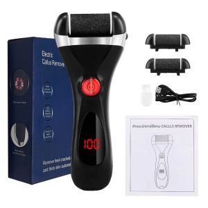 แฟ้มเท้าไฟฟ้าเครื่องบด Dead DRY Skin แคลลัส Remover ชาร์จฟุต Pedicure เครื่องมือ Foot Care เครื่องมือสําหรับ Hard Cracked Clean01