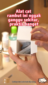 Hair stick pewarna rambut Dengan sisir / bebas amonia MS