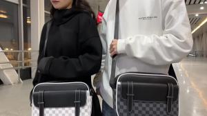 Classic PU Leather Men Sling Bag Man Crossbody Beg Silang Lelaki Beg Sandang 斜挎包男 单肩包男 H009