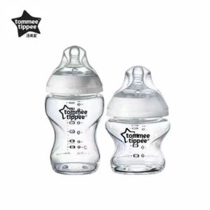 Tommee Tippee Closer to Nature Feeding Bottle PPSU Baby Wide Neck Milk Cups With Free Gift Bib