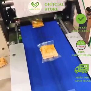 Combo 2 túi bánh ngói hạnh nhân 250gr Alpha nutrition không đường ăn kiêng giảm cân ăn vặt healthy eatclean