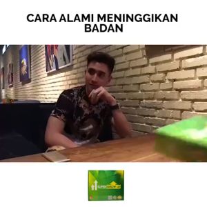 Peninggi Badan Original Super Grow Up Supplement Growth Bantu Tingkatkan Ketinggian Hormon Pertumbuhan Tulang Taller Calsium Ubat Tinggi