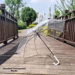 Jiaxun | JK Style Non-Disposable Plastic Automatic Clear Umbrella