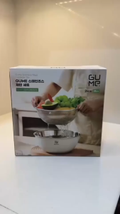 Bộ Rổ Chậu Inox Gume GM-DR0025 – Bộ Rổ Chậu Rửa Rau Vo Gạo Đựng Thực Phẩm Đa Năng