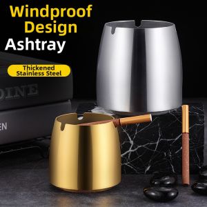 GUANGMANZHI | Creative Durable Stainless Steel Ashtray