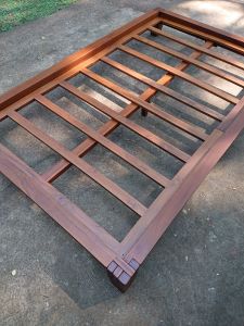 Dipan Frame Bed Divan Kasur Dipan Minimalis Frame Tempat Tidur Knock Down Tanpa Baut Mudah Bongkar Pasang Full Kayu Berkualitas Warna by Request