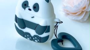 Vỏ đựng ốp case bảo vệ hộp đựng tai nghe bluetooth không dây cho Airpods1/2/3/pro chống va đập bám bụi hình gấu - Shopbo247