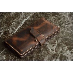 Dompet Kulit Panjang Dompet Kulit Pria Wanita Dompet Custom Nama