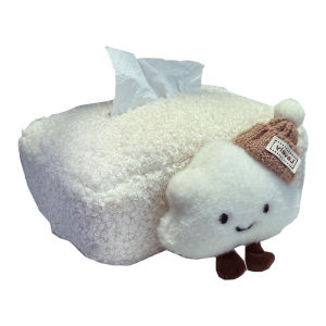 HUAYUQIANYU | Cute Cloud Design 2026 New Style Car Armrest Tissue Box