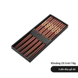 Onlycook | Bộ Đũa Gỗ Sồi Chất Lượng Cao Không Trượt Phong Cách Nhật Bản Dùng Tại Nhà