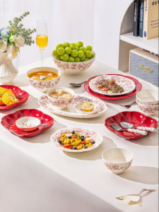 mornenjoy | Newlyweds & New Home Porcelain Dinnerware Set