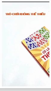 Bộ LÔ TÔ THE KAS pastel LOẠI TỐT - LÔ TÔ GẠCH BÔNG - Cờ Lô Tô Giải Trí Cực Vui