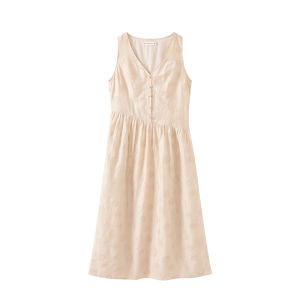 Gentle Floral Style Spaghetti Strap Dress